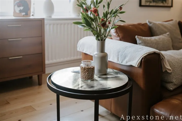 24x24 Original Green Marble Side Table suppliers